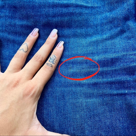 HP⭐️ Reworked 2 Piece Denim JouJou Jeans Set - Picture 9 of 16